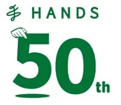 ハンズ50周年記念ロゴ