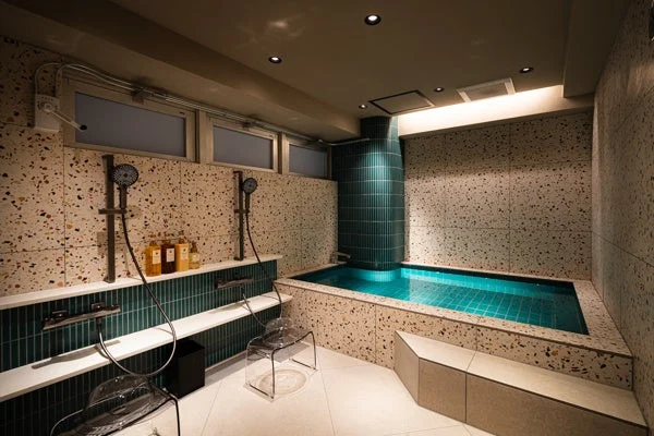 モダンでスタイリッシュなバスルーム