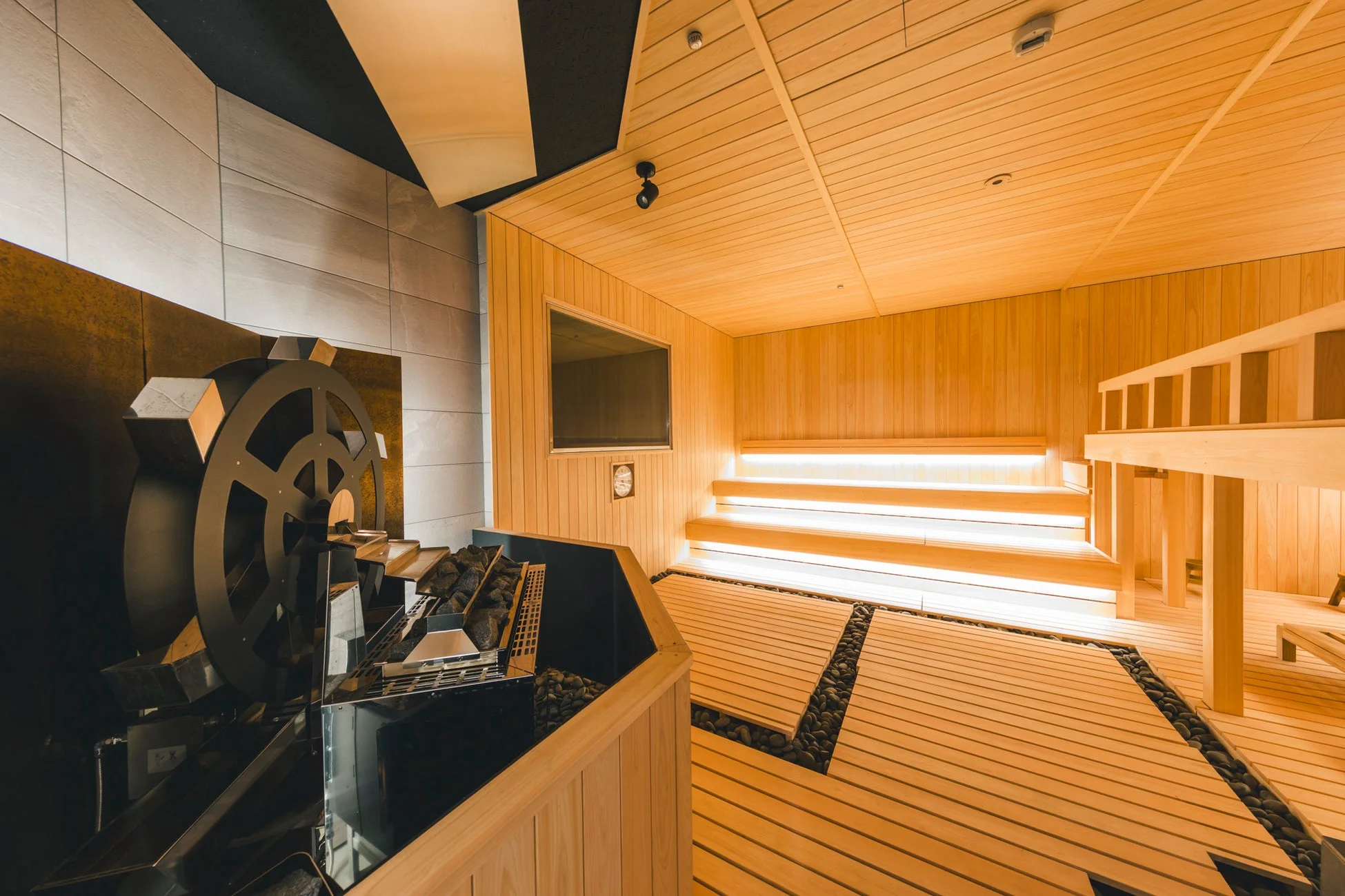 サウナ室の様子