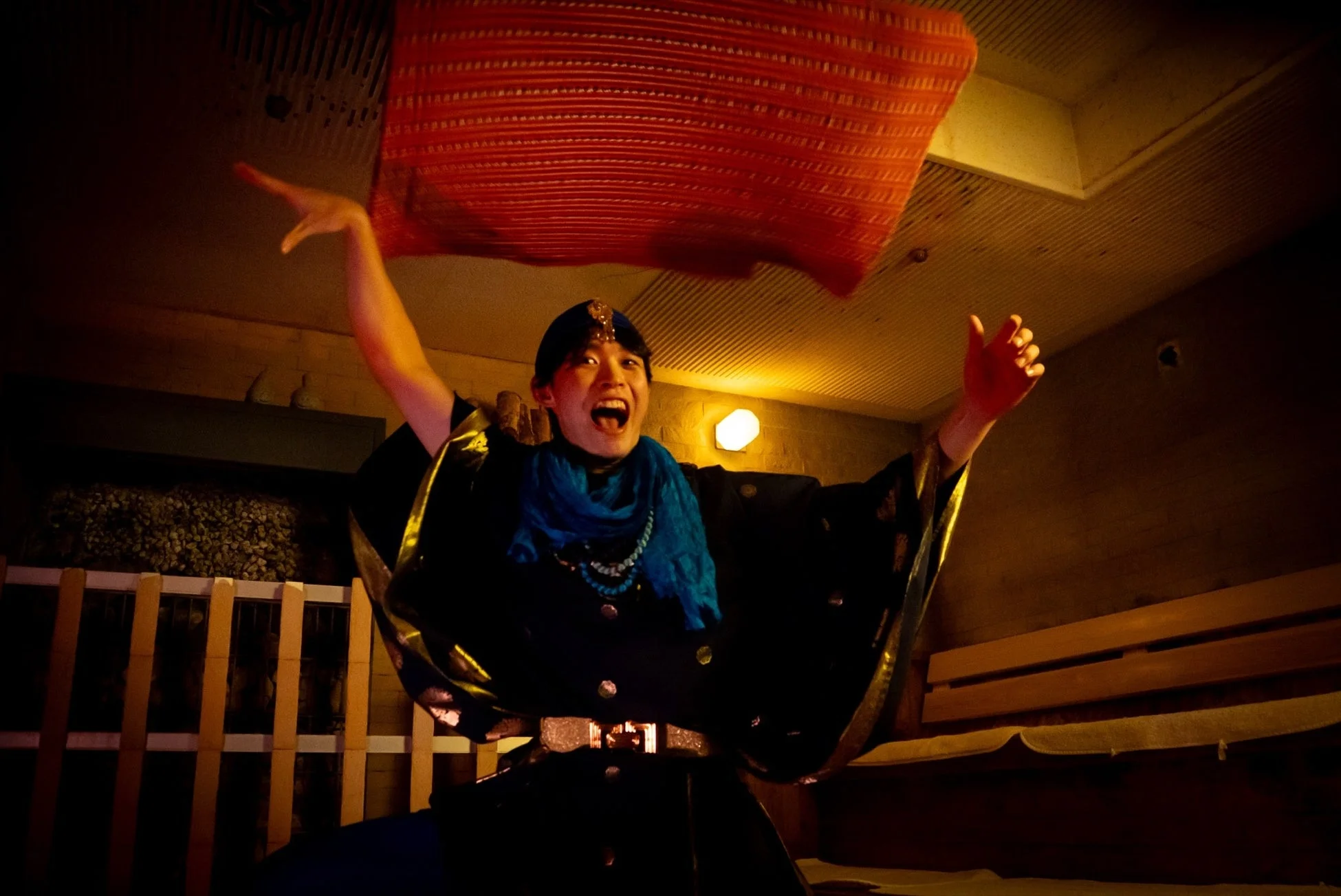 アウフグースショー パフォーマンス