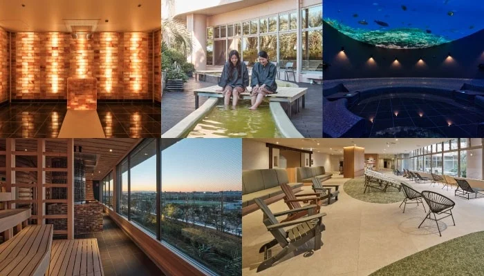 モダンなスパ施設