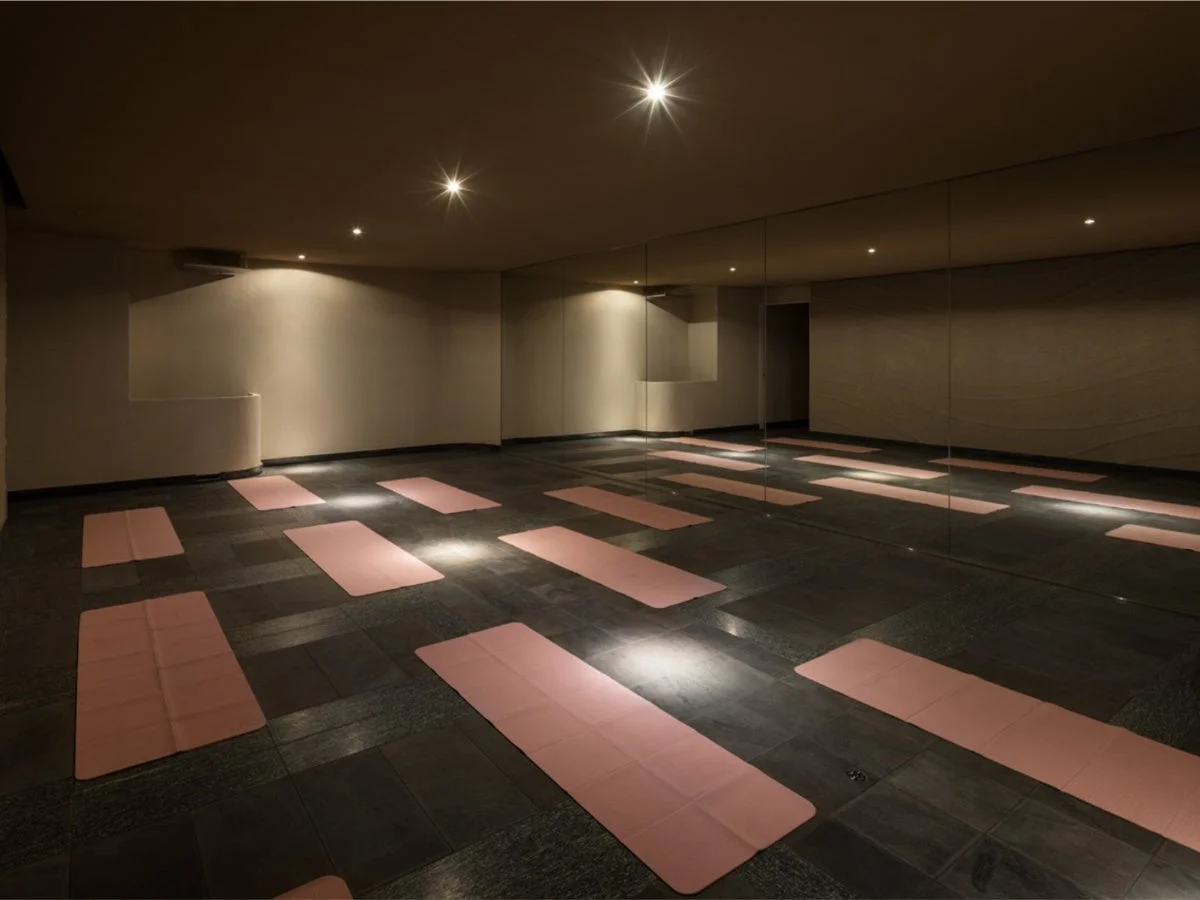 うめきた温泉 蓮 Wellbeing Parkのヨガスタジオ