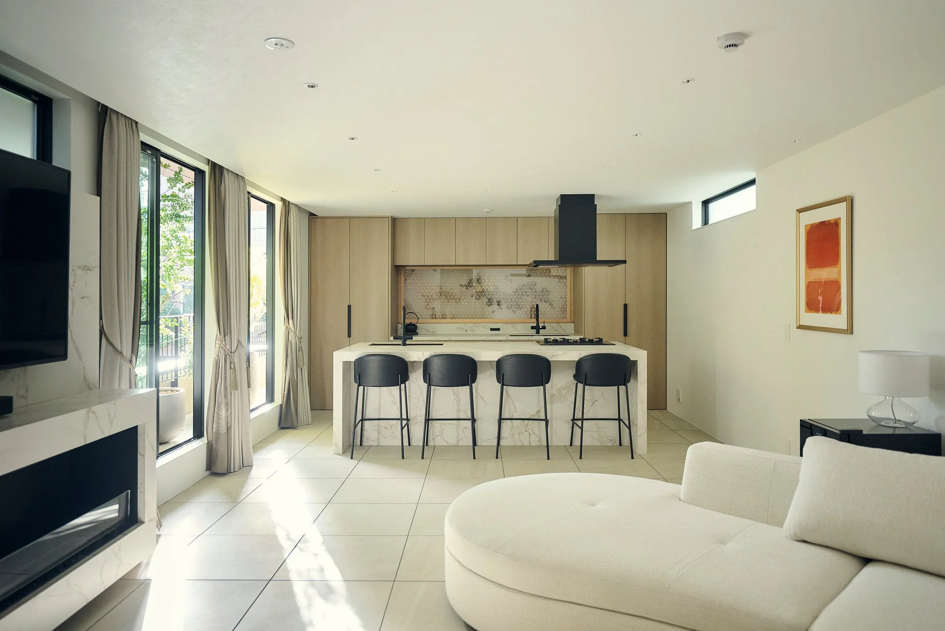 2階リビング・キッチン