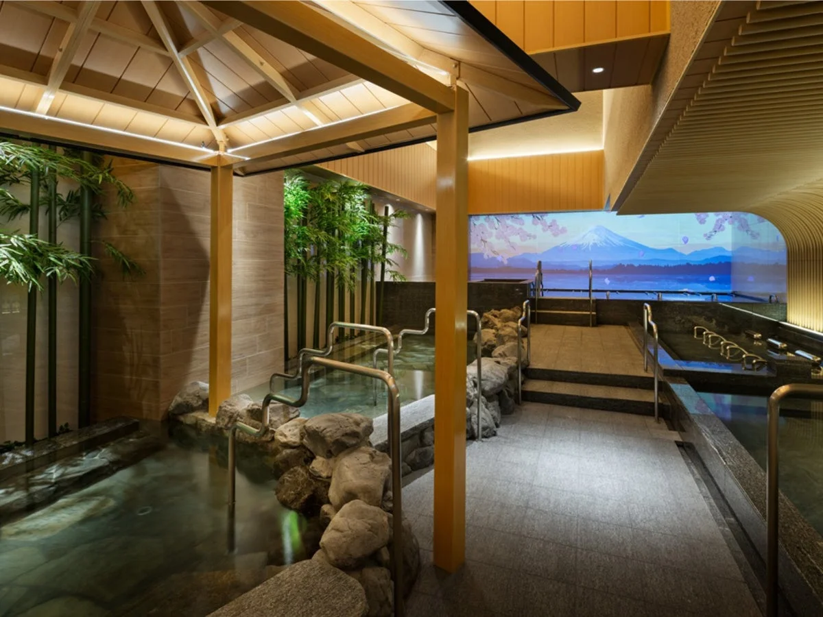 和風の大浴場