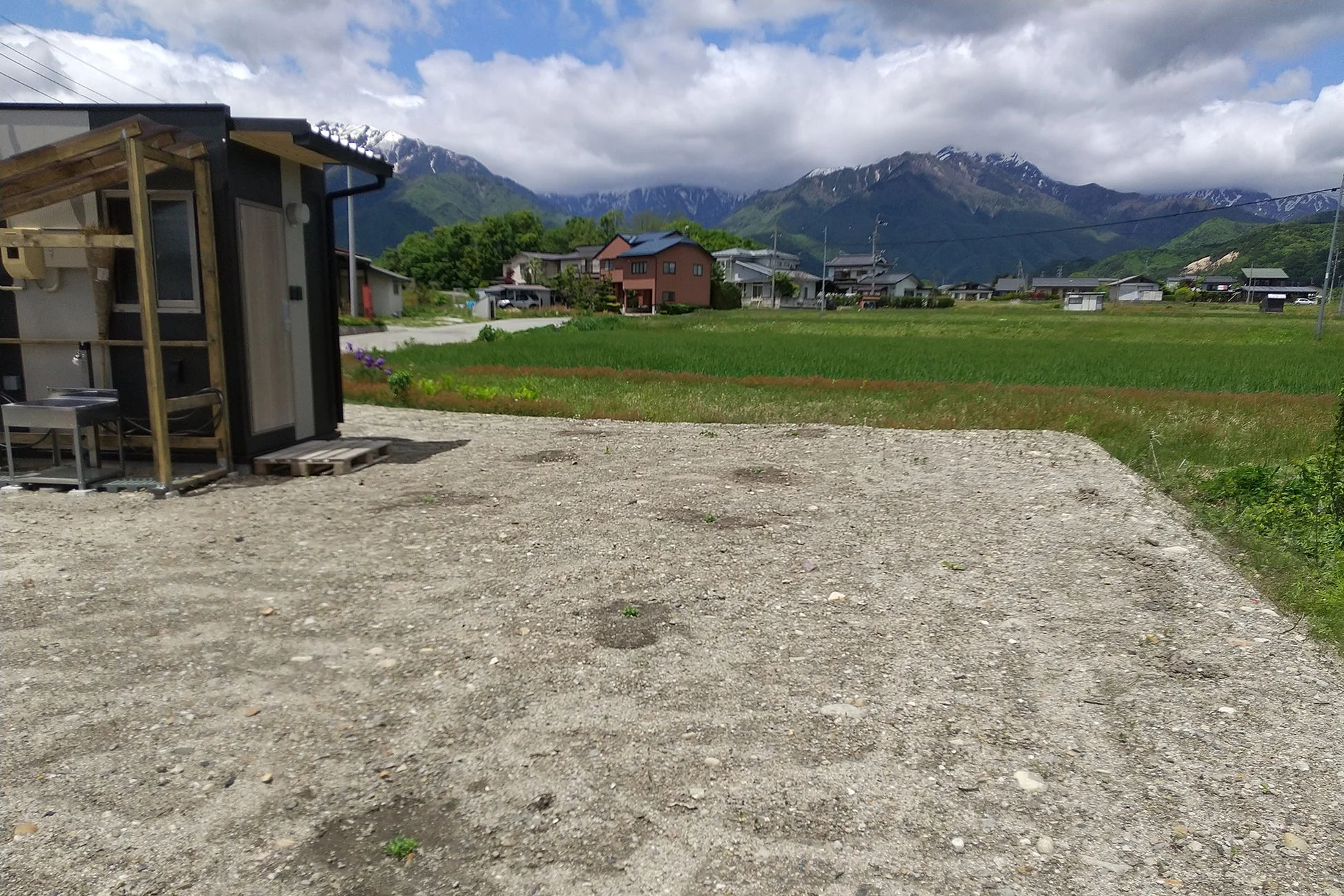 カーヤード北ア周辺の風景